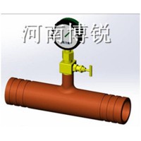 供應(yīng)遠(yuǎn)程供液系統(tǒng)特高壓管卡壓力表三通