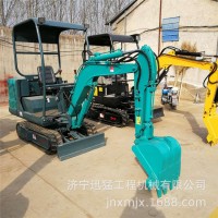 國(guó)產(chǎn)小型挖掘機(jī)全新農(nóng)用果園微型推土挖溝履帶式挖掘機(jī)