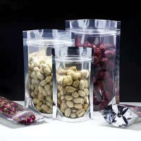供應(yīng)鋁膜自封袋自立袋半透明食品包裝 陰陽(yáng)鋁箔袋鋁膜袋批發(fā)