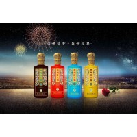 匠大福四色酒 茅臺鎮大福酒業出品53voI優級醬香白酒