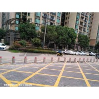 湖北半自動不銹鋼升降路樁