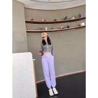 杭州品牌時尚女裝衛(wèi)褲直播實(shí)體跑量款品牌折扣庫存尾貨