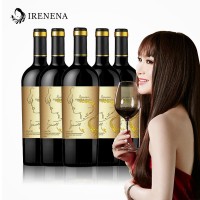 溫碧霞IRENENA紅酒品牌，海潮歌慕干紅葡萄酒